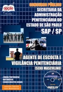 Baixar Apostila SAP / SP (Escolta e Vigilância): AGENTE DE ESCOLTA E VIGILÂNCIA PENITENCIÁRIA pdf, epub, eBook
