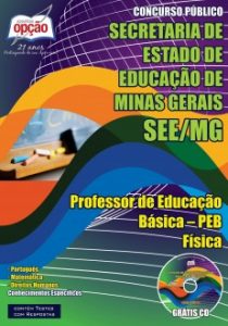 Baixar Apostila Secretaria de Estado de Educação / MG (SEE/MG): PROFESSOR DE EDUCAÇÃO BÁSICA  PEB  FÍSICA pdf, epub, eBook