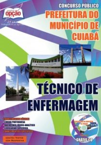 Baixar Apostila Prefeitura do Município de Cuiabá / MT: TÉCNICO DE ENFERMAGEM pdf, epub, eBook