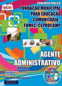 Baixar Apostila FUMEC / CEPROCAMP: AGENTE ADMINISTRATIVO pdf, epub, eBook