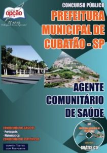 Baixar Apostila Prefeitura Municipal de Cubatão / SP: AGENTE COMUNITÁRIO DE SAÚDE pdf, epub, eBook