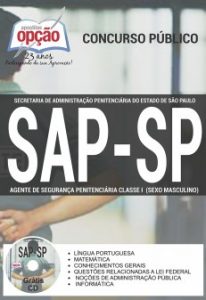 Baixar Apostila SAP / SP (Segurança Penitenciária): AGENTE DE SEGURANÇA PENITENCIÁRIA CLASSE I pdf, epub, eBook