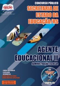Baixar Apostila Secretaria de Estado da Educação / RS: AGENTE EDUCACIONAL II  ADMINISTRAÇÃO ESCOLAR pdf, epub, eBook