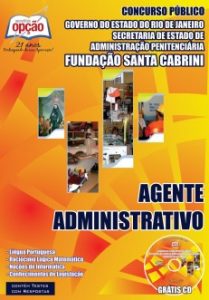 Baixar Apostila Fundação Santa Cabrini: AGENTE ADMINISTRATIVO pdf, epub, eBook