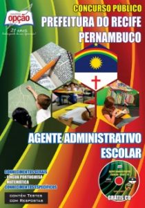 Baixar Apostila Prefeitura do Recife / PE: AGENTE ADMINISTRATIVO ESCOLAR pdf, epub, eBook