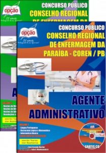 Baixar Apostila Conselho Regional de Enfermagem da Paraíba (COREN  PB): AGENTE ADMINISTRATIVO pdf, epub, eBook