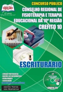 Baixar Apostila CREFITO / 10ª REGIÃO: ESCRITURÁRIO pdf, epub, eBook