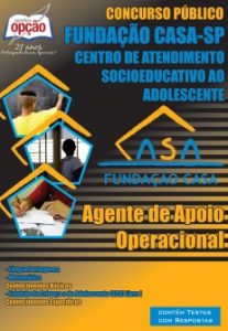 Baixar Apostila Fundação Casa / SP: AGENTE DE APOIO OPERACIONAL (SEXO MASCULINO) pdf, epub, eBook