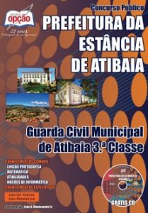 Baixar Apostila Prefeitura da Estância de Atibaia / SP: GUARDA CIVIL MUNICIPAL pdf, epub, eBook