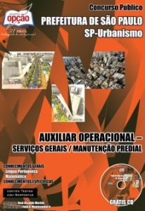 Baixar Apostila Prefeitura de São Paulo / SP (Urbanismo): AUXILIAR OPERACIONAL pdf, epub, eBook