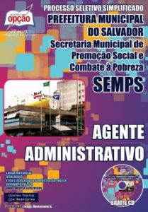 Baixar Apostila Prefeitura Municipal de Salvador / BA (SEMPS): AGENTE ADMINISTRATIVO pdf, epub, eBook