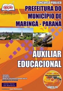 Baixar Apostila Prefeitura Municipal de Maringá / PR: AUXILIAR EDUCACIONAL pdf, epub, eBook