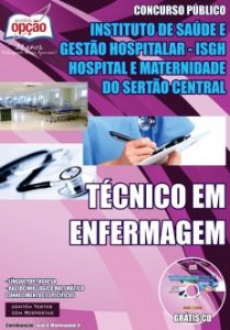 Baixar Apostila Instituto de Saúde e Gestão Hospitalar (ISGH): TÉCNICO EM ENFERMAGEM pdf, epub, eBook