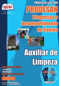 Baixar Apostila PRODESAN: AUXILIAR DE LIMPEZA pdf, epub, eBook