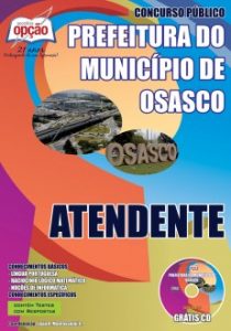 Baixar Apostila Prefeitura de Osasco / SP: ATENDENTE pdf, epub, eBook