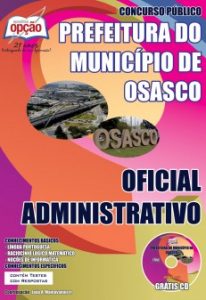 Baixar Apostila Prefeitura de Osasco / SP: OFICIAL ADMINISTRATIVO pdf, epub, eBook