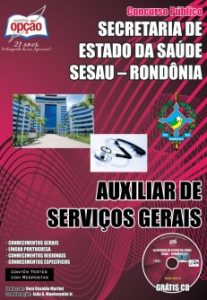 Baixar Apostila Secretaria de Estado da Saúde (SESAU/RO): AUXILIAR DE SERVIÇOS GERAIS pdf, epub, eBook