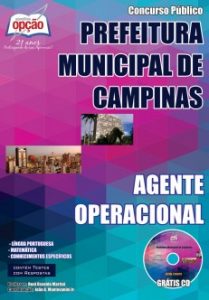 Baixar Apostila Prefeitura Municipal de Campinas / SP (Agente Operacional): AGENTE OPERACIONAL pdf, epub, eBook