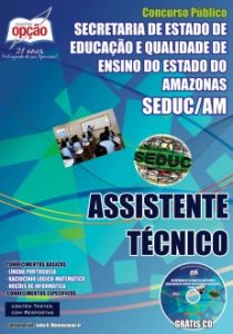 Baixar Apostila SEDUC / AM (Assistente): ASSISTENTE TÉCNICO pdf, epub, eBook
