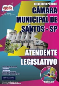 Baixar Apostila Câmara Municipal de Santos / SP: ATENDENTE LEGISLATIVO pdf, epub, eBook