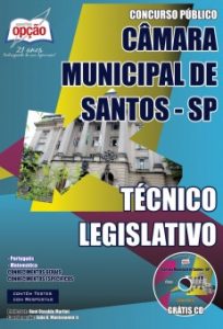 Baixar Apostila Câmara Municipal de Santos / SP: TÉCNICO LEGISLATIVO pdf, epub, eBook
