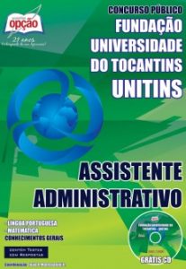 Baixar Apostila Fundação Universidade do Tocantins (UNITINS): ASSISTENTE ADMINISTRATIVO pdf, epub, eBook
