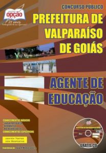 Baixar Apostila Prefeitura de Valparaíso / GO: AGENTE DE EDUCAÇÃO pdf, epub, eBook