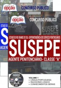 Baixar Apostila Apostila Preparatória SUSEPE 2016: AGENTE PENITENCIÁRIO – CLASSE A pdf, epub, eBook