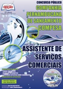 Baixar Apostila Companhia Pernambucana de Saneamento (COMPESA): ASSISTENTE DE SERVIÇOS COMERCIAIS pdf, epub, eBook