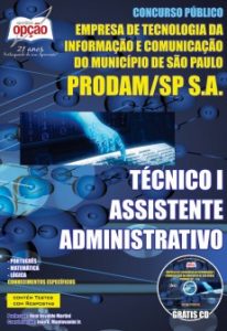 Baixar Apostila PRODAM / SP: TÉCNICO I  ASSISTENTE ADMINISTRATIVO pdf, epub, eBook
