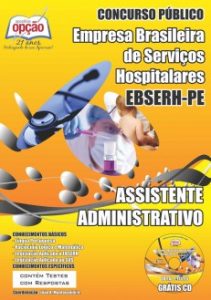 Baixar Apostila Empresa Brasileira de Serviços Hospitalares / Pernambuco (EBSERH): ASSISTENTE ADMINISTRATIVO pdf, epub, eBook