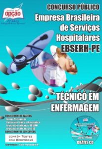 Baixar Apostila Empresa Brasileira de Serviços Hospitalares / Pernambuco (EBSERH): TÉCNICO EM ENFERMAGEM pdf, epub, eBook