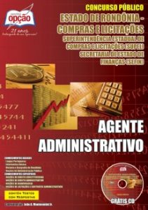 Baixar Apostila SUPEL e SEFIN DE RONDÔNIA: AGENTE ADMINISTRATIVO pdf, epub, eBook