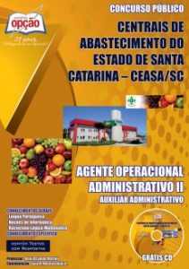 Baixar Apostila Centrais de Abastecimento / SC (CEASA): AGENTE OPERACIONAL ADMINISTRATIVO II – AUX ADM pdf, epub, eBook