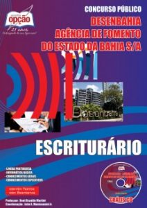 Baixar Apostila Desenbahia: ESCRITURÁRIO pdf, epub, eBook