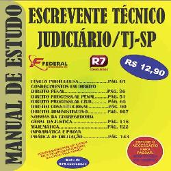 Baixar Apostila Escrevente Técnico Judiciário – TJ-SP pdf, epub, eBook