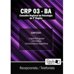 Baixar Apostila Concurso Conselho Regional de Psicologia da 3ª Região CRP 03 BA – Recepcionista/Telefonista pdf, epub, eBook
