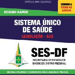 Baixar Apostila SES DF – Legislação SUS – Resumo Rápido pdf, epub, eBook