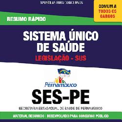 Baixar Apostila SES PE – Legislação SUS – Resumo Rápido pdf, epub, eBook