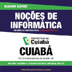 Baixar Apostila Cuiabá-MT – Informática – Resumo Rápido pdf, epub, eBook