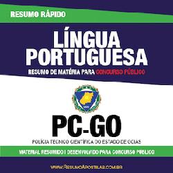 Baixar Apostila Polícia Científica-GO – Português – Resumo Rápido pdf, epub, eBook