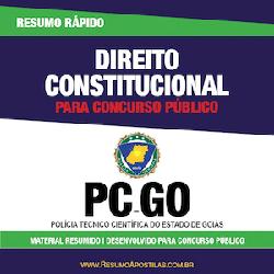 Baixar Apostila Polícia Científica-GO – Direito Constitucional – Resumo Rápido pdf, epub, eBook