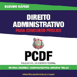 Baixar Apostila Polícia Civil DF – Direito Administrativo – Resumo Rápido pdf, epub, eBook