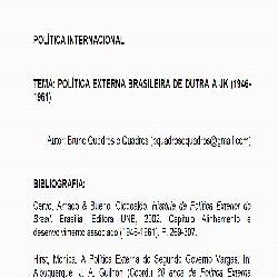 Baixar Pacotão – História da Política Externa Brasileira (1945-2010) pdf, epub, eBook