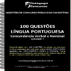 Baixar 100 QUESTÕES – LÍNGUA PORTUGUESA – CONCORDÃNCIA VERBAL E NOMINAL – VOLUME 1 pdf, epub, eBook