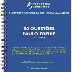 Baixar 50 QUESTÕES PAULO FREIRE – VOLUME 1 pdf, epub, eBook