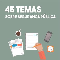Baixar 45 temas sobre Segurança Pública (para Redação) pdf, epub, eBook