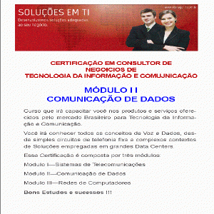 Baixar E-book Certificação em Consultor de TIC – Modulo II – Comunicação de Dados. pdf, epub, eBook