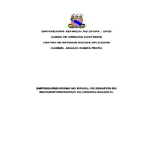 Baixar Empreendedorismo no Brasil: Os desafios do microempreendedor no cenário nacional pdf, epub, eBook