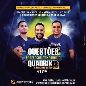 Baixar Questões Professor Temporário – Quadrix pdf, epub, eBook